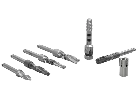 Instrumental quirúrgico para implantes dentales